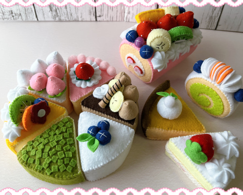 cocページ＊フェルトケーキ 584facc57b6a65792624ffe8a1c8da
