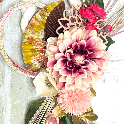 通販卸問屋 手作り 扇の花飾り ダリアA | thetaiwantimes.com