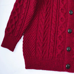 春秋冬の新しい単品の純粋な 手編み 受注生産 7枚目の画像