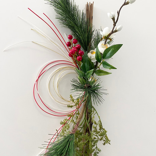 2024 □しめ縄 □ 正月飾り 謹賀新年 玄関飾り お正月 しめ縄