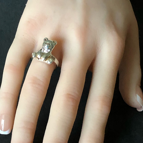 Roy/ロイ/テディベア/シルバーリング 指輪・リング Gorgon-Ag