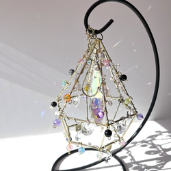 眩しいほどキラキラなサンキャッチャー　シャンデリアオーナメント　クリスタルガラス　姫　プレゼント　モビール　 16枚目の画像