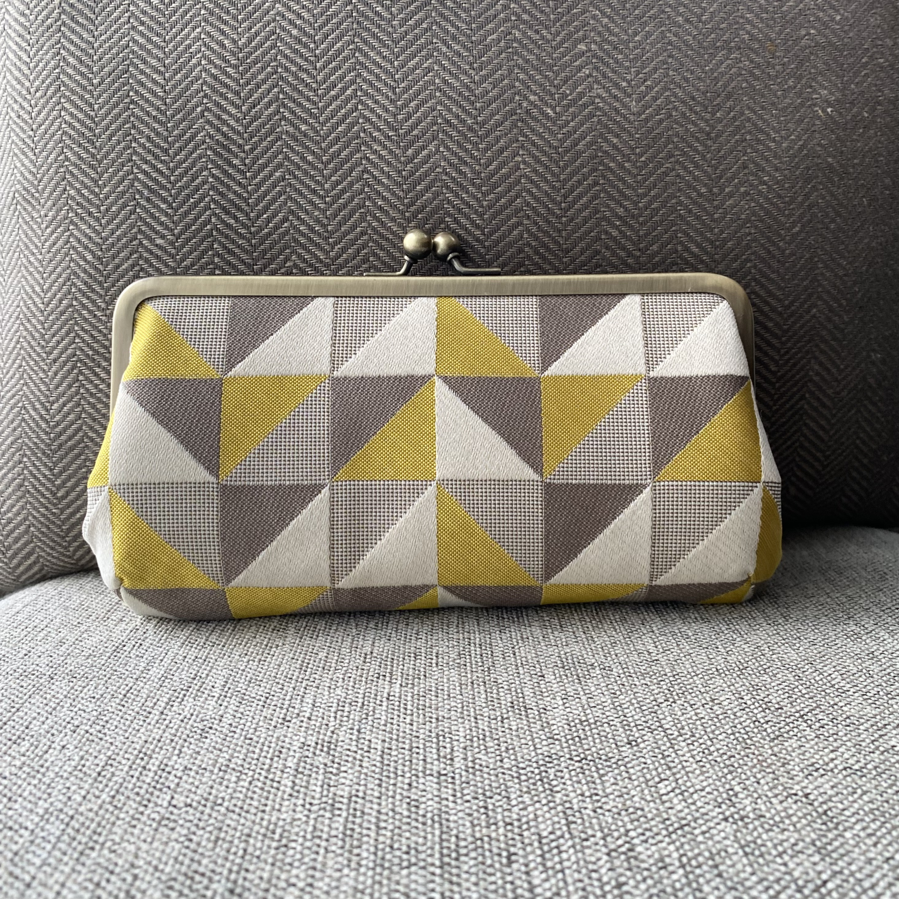 親子がま口長財布【フランス生地 BERLINGOT】※受注制作※