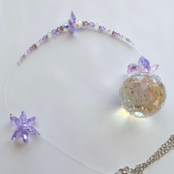 おばこ丸様♡スワロフスキー♡Spring Garden♡スタンドサンキャッチャー おばこ丸様スワロフスキーSpring Gardenスタンドサンキャッチャー