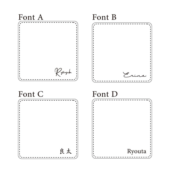 《新商品》名入れ【メタルプレート入り スクエアレザーコースター 4カラー】名入れ 送料無料 おしゃれ 革小物 プチギフト 9枚目の画像