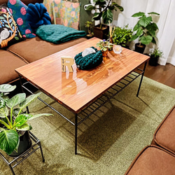 アイアンローテーブル アイアン家具 男前家具 無骨 ハンドメイド