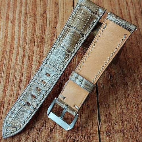 ✏️itto　時計ベルト・オーダー製作 Knot S18-TT-OK 時計ベルト バンド 本革 18mm オーク 栃木レザー