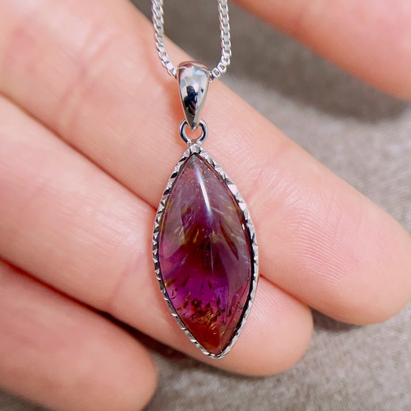 天然無処理オーラライト23 ペンダントトップ No153