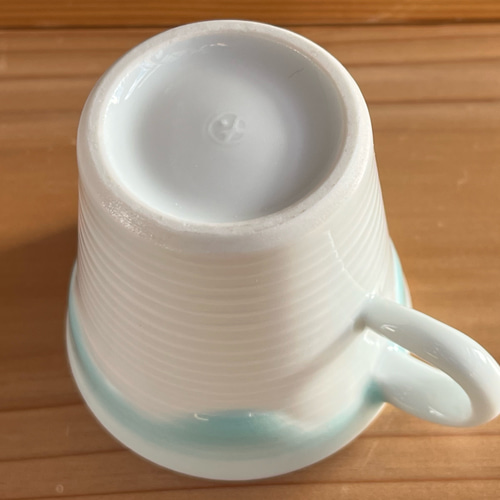 クラフトコンペ大賞受賞作家がつくる】白磁雨だれデミタスカップ