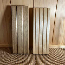 木製トレー２個セット 3枚目の画像