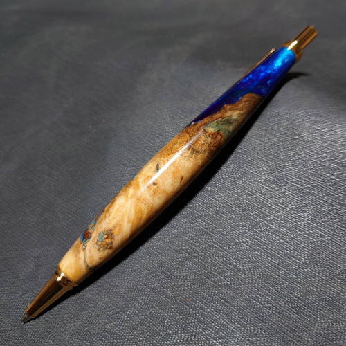 花梨瘤 ウッドレジンシャープペンシル【送料・ギフトボックス無料