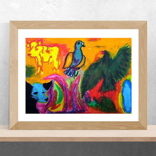 破壊と創造】思想や創造力を象徴するものであり、作家の原点であり初期