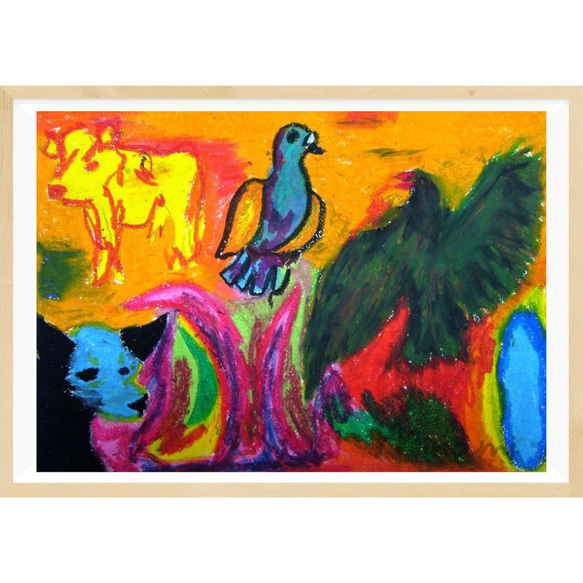 破壊と創造】思想や創造力を象徴するものであり、作家の原点であり初期