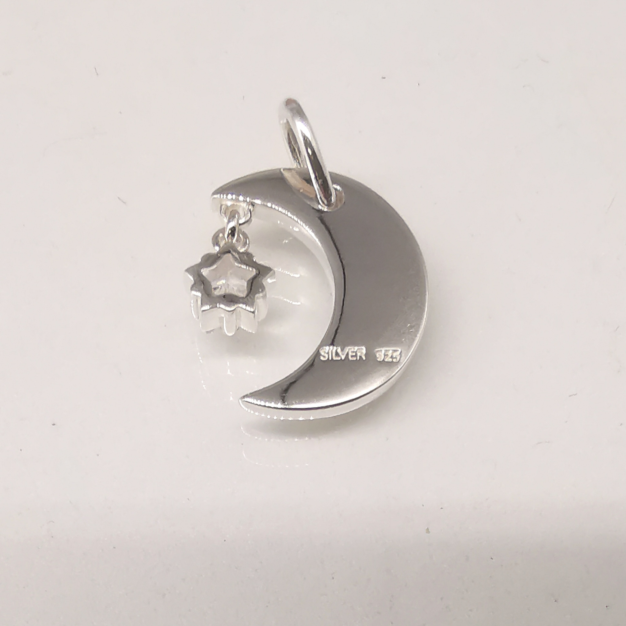 ハワイアンジュエリー 三日月 ムーン スター ネックレス シルバー925