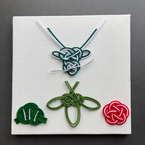 すぐに飾れる水引アート 2024干支・辰と松竹梅 お正月飾り ギフト