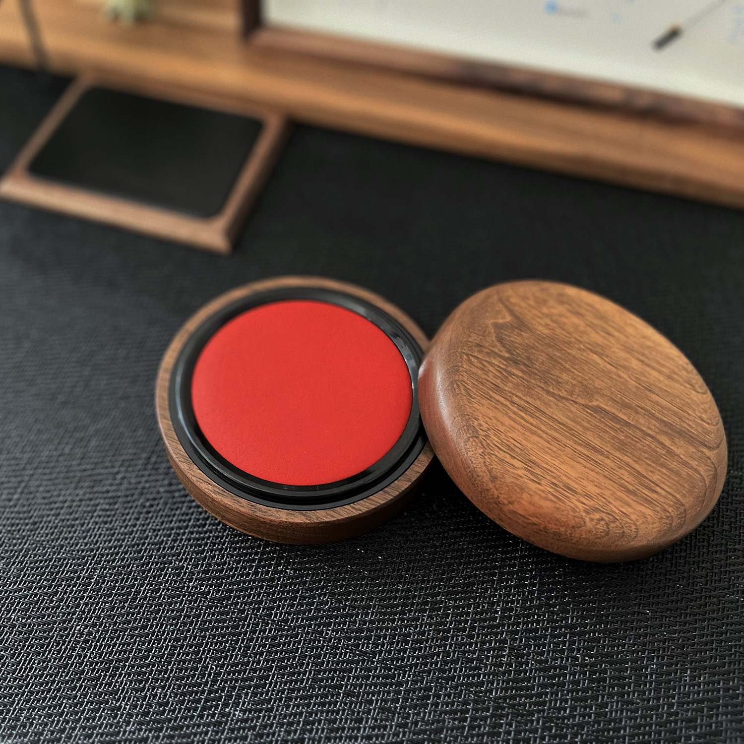 KATOMOKU 朱肉75号 km-40WA 木製 文具