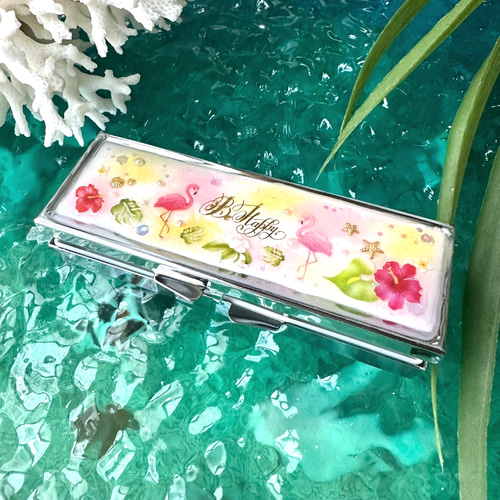 フラミンゴ サボテン ピルケース Amazon.co.jp: フラミンゴとサボテン