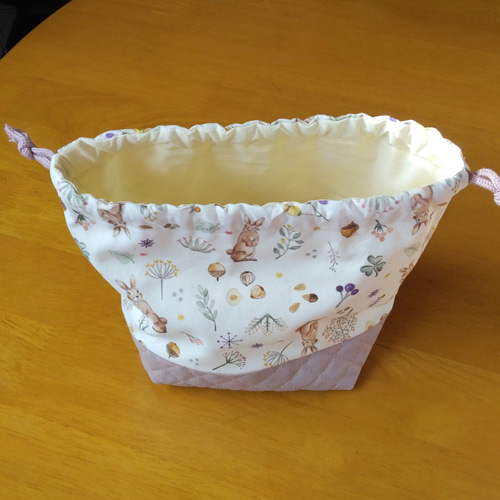 ♡ Milky rabbit ミルキーラビット キルティング 入園入学5点