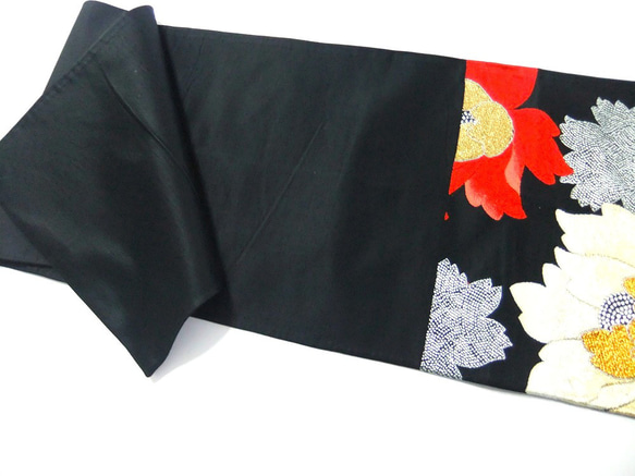 [(16)1820] 和風82cm/牡丹紋/掛毯、桌布等/日式 第3張的照片