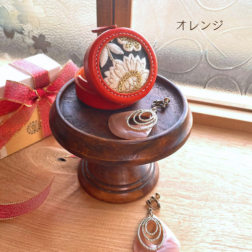 無料ラッピング】インド刺繍のジュエリーボックス その他ケース 虹ヶ丘