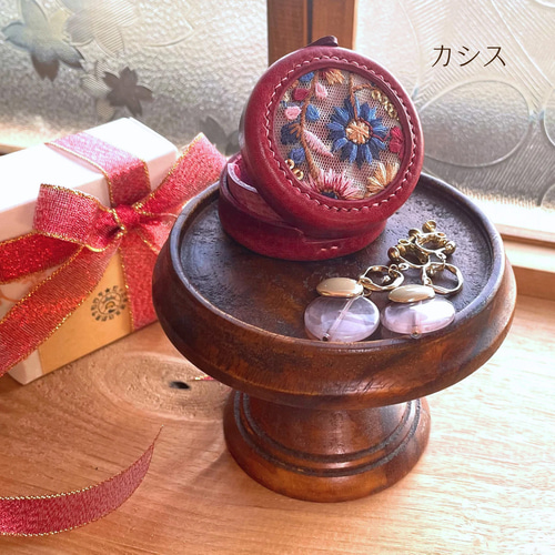 無料ラッピング】インド刺繍のジュエリーボックス その他ケース