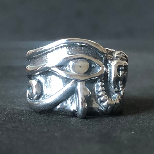 Wadjet/ウジャト/ホルスの眼/万物照覧の目/シルバーリング 指輪