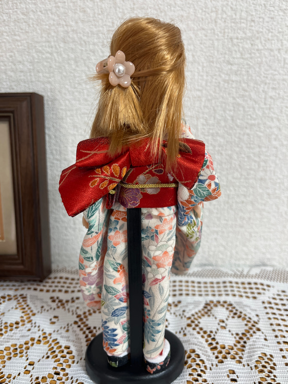 リカちゃんブライス人形のお振袖 3枚目の画像