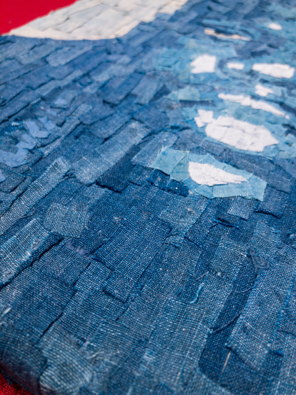 藍染襤褸 モザイク アート　BIGGIE SMALLS NOTORIOUS B.I.G ビギー ポスター  A3 6枚目の画像