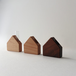 木製インテリア｜家型印鑑スタンド 3枚目の画像