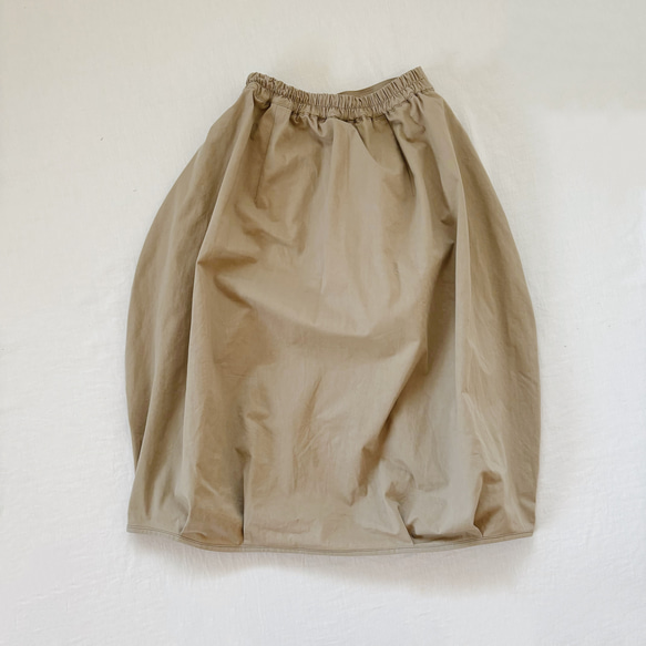 軽やかバルーンスカート(裾タック仕様) 12枚目の画像