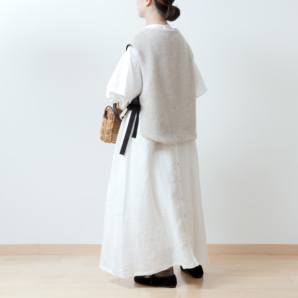 ボアオープンベスト リラクス☆ボアライナー ジレ ベスト ボアコート