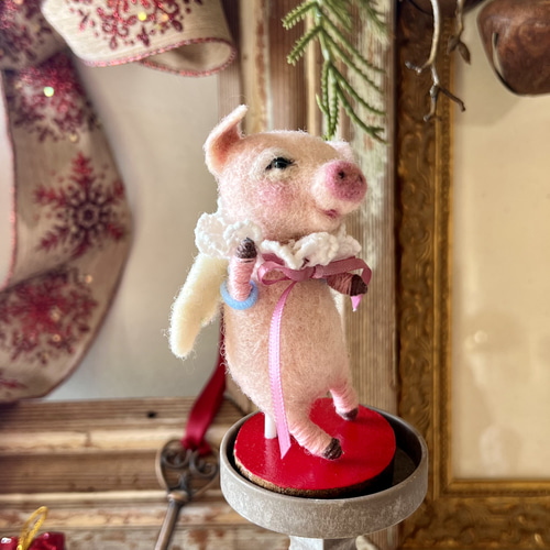 ぶたさんモンブラン♪ストラップ