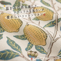 Jubilee リネンクッションカバー jubileecushionD-ME010 2枚目の画像