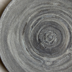 marble plate18cm gray,blue1,2 8枚目の画像