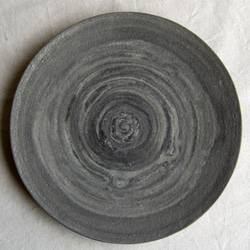 marble plate18cm gray,blue1,2 7枚目の画像