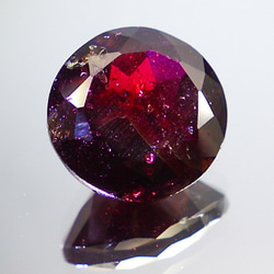 ★ロードライトガーネット ブリリアントカット★7.50ct/11.7ｍｍ★天然石薔薇柘榴石★ルース裸石カボション★ジェム 6枚目の画像