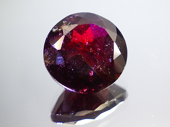 ★ロードライトガーネット ブリリアントカット★7.50ct/11.7ｍｍ★天然石薔薇柘榴石★ルース裸石カボション★ジェム 6枚目の画像