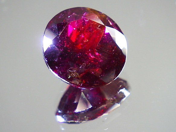 ★ロードライトガーネット ブリリアントカット★7.50ct/11.7ｍｍ★天然石薔薇柘榴石★ルース裸石カボション★ジェム 2枚目の画像