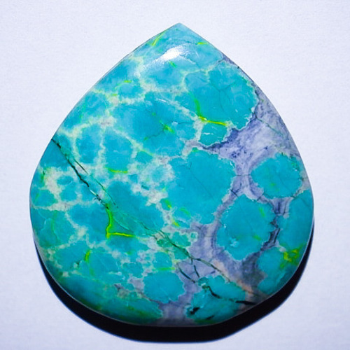 ☆チベットターコイズ☆21.8ct/25.3mmヒマラヤ産守護石