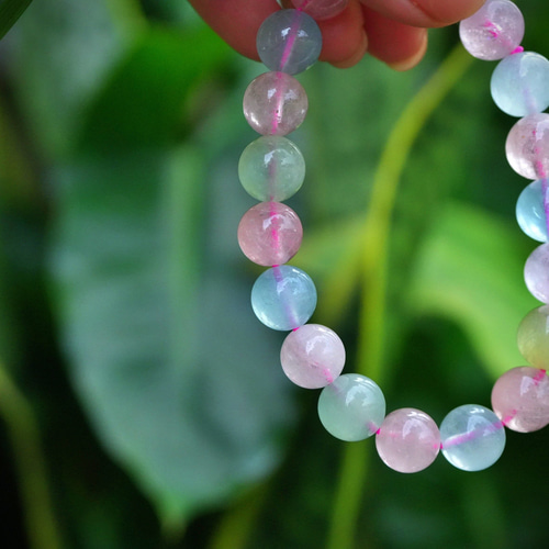 ミックスベリル☆ブレスレットs1052 ブレスレット Funky garuda 天然石