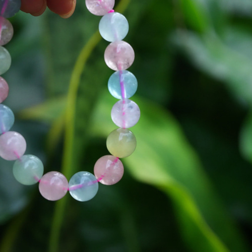 ミックスベリル のブレスレット ミックスベリル ブレスレット 11.6㎜ 4A+ | 天然石,ハ行, ベリル系