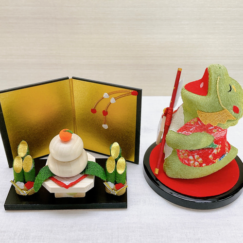 お正月飾り⟡.·*.辰年2024♡門松・鏡餅♡羊毛フェルト お正月飾り⟡.·*.辰年2024♡門松・鏡餅♡羊毛フェルト