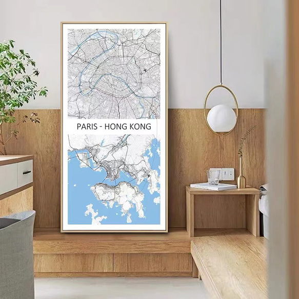 日本地図　世界地図　オーダーメイド 