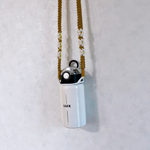 選べる29色】マクラメ編み ボトルホルダー その他雑貨 handmadeshop