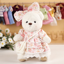 レナ・ベア コスチューム sサイズ 空飛ぶ花のワンピース テディベア