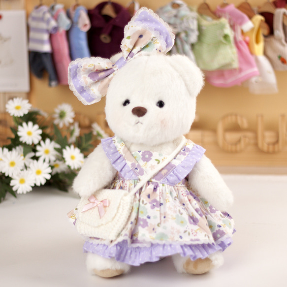 ハンドメイドテディベア♡全長22cm服つき 趣味・おもちゃ