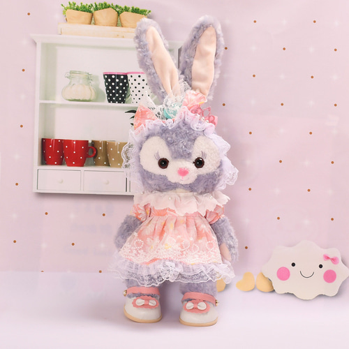 ステラルーとリーナベルのぬいぐるみコスチュームセット ステラルー コスチューム ぬいぐるみ服 ブルー リーナベル レナ・ベア