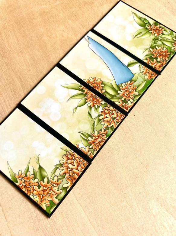 Hanafuda BonsaiGirl Cards (Recreated) リメイク花札盆栽女子のカードセット 12枚目の画像
