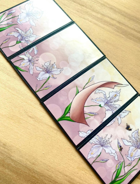 Hanafuda BonsaiGirl Cards (Recreated) リメイク花札盆栽女子のカードセット 6枚目の画像