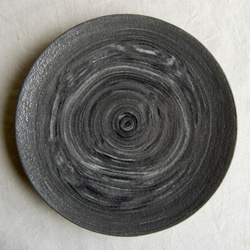 marble plate 18cm black blue1,2 7枚目の画像